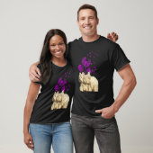 T-shirt Couple Westies Dandelion Valentine's Day (Unisexe)