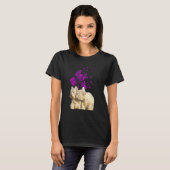 T-shirt Couple Westies Dandelion Valentine's Day (Devant entier)