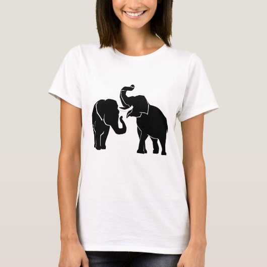 T-shirt Coupler Elephants (Devant)