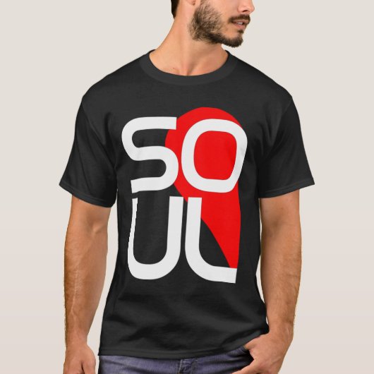 T-shirt couples de soulmate (Devant)