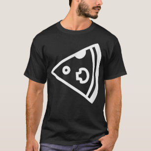 T-shirt Couples de tranches de pizza de pièce manquants 10