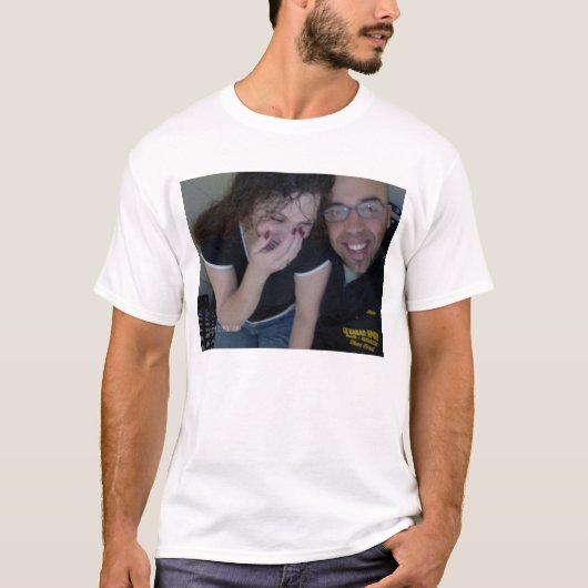 T-shirt Couples d'immigration dans l'amour (Devant)