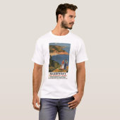 T-shirt Couples du sud/de Great Western rail sur la (Devant entier)