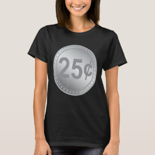 T-shirt Couples en quarts de machine à gumball Costume d'H