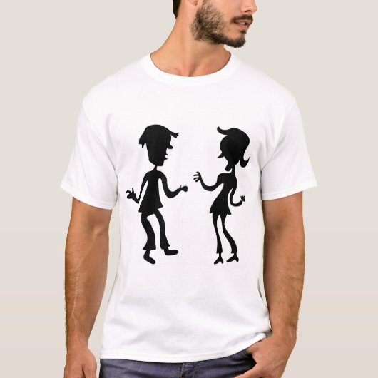 T-shirt Couples fous (Devant)