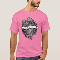 Couples Initiales Monogramme Rose noir Mariage