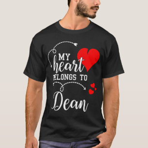 T-shirt Couples qui correspondent à mon coeur appartient à