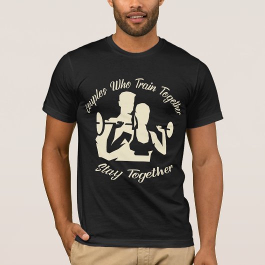 T-shirt Couples qui forment ensemble restent ensemble 022 (Devant)