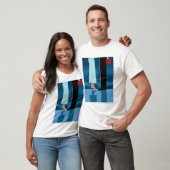 T-shirt Couples romantiques dans la ville (Unisexe)