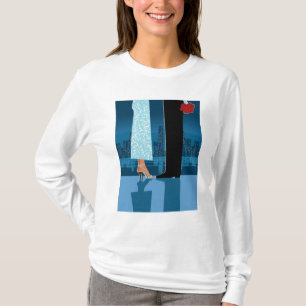T-shirt Couples romantiques dans la ville