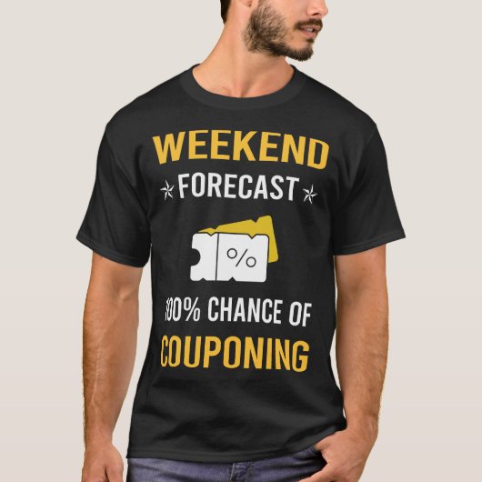 T-shirt Coupon Coupon Coupon Week-end Coupon Coupon Coupon (Devant)