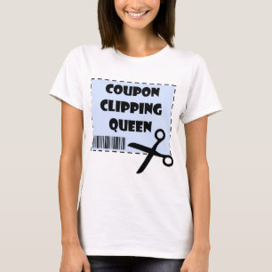 T-shirt Coupon mignon Coupon Reine Dire