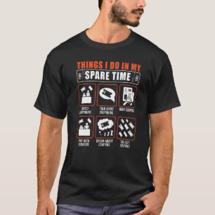 T-shirt Couponer Couponer Les Choses Que Je Fais Dans Mon 