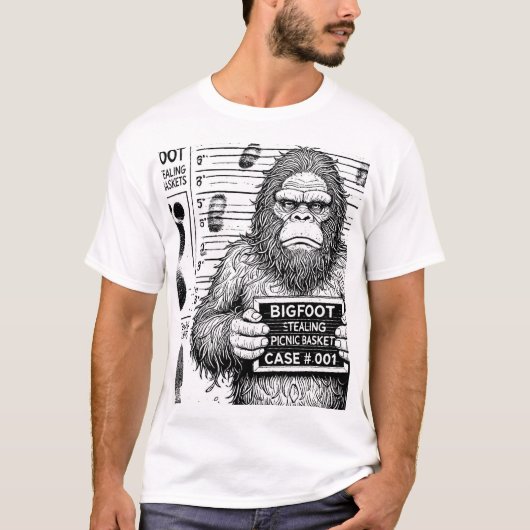 T-shirt Coups de cristal - Bigfoot (Devant)
