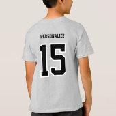 T-shirt Coups de soccer - violet (Dos)