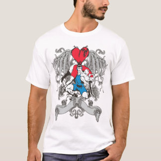 T-shirt Coupure de coeur luttant