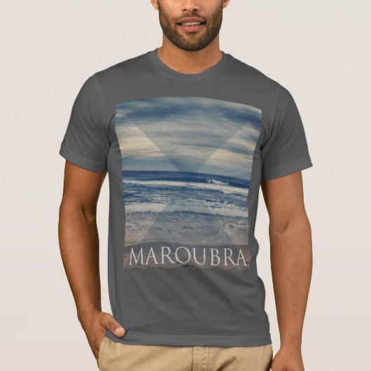 T-shirt "Coupure de Maroubra " (Devant)
