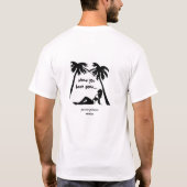T-shirt coupure de ressort (Dos)