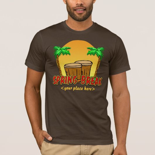 T-shirt coupure de ressort (Devant)
