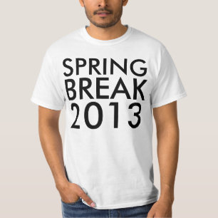 T-shirt Coupure de ressort 2013 (20xx) en grand texte fait