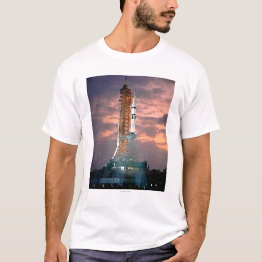 T-shirt Coupures d'aube derrière ASTP Saturn IB CDDT (Devant)