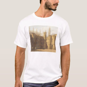 T-shirt Cour de College du Roi, Cambridge, 'du Hist