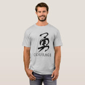 T-shirt Courage (Devant entier)