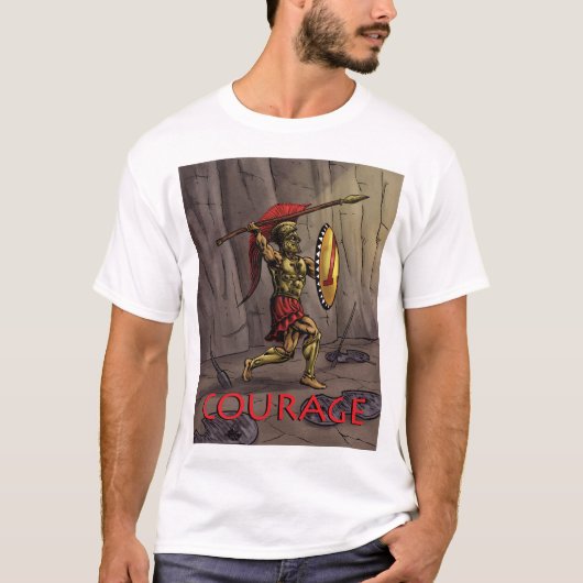 T-shirt Courage (Devant)