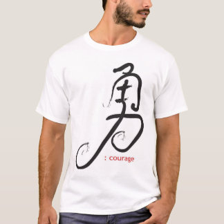 T-shirt "courage "