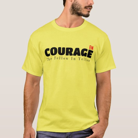 T-shirt COURAGE (Devant)