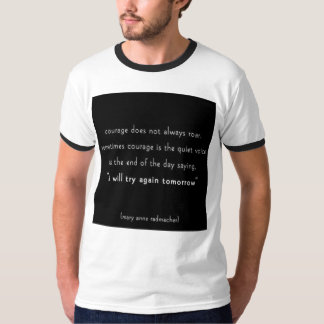 T-shirt courage