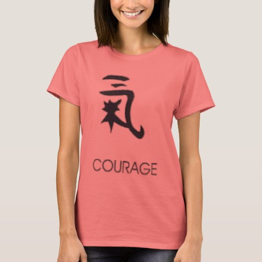 T-shirt courage (Devant)