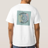 T-shirt Courage brise les obstacles (Dos)
