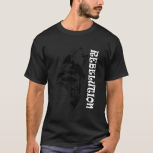 T-shirt Courage De La Rébellion À Croître