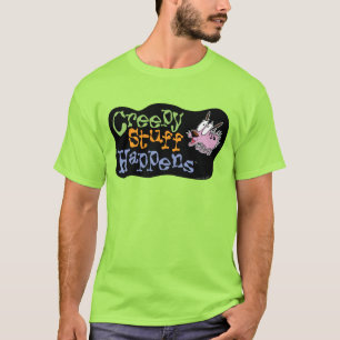 T-shirt Courage du chien lâché   DÉPLAISANTS