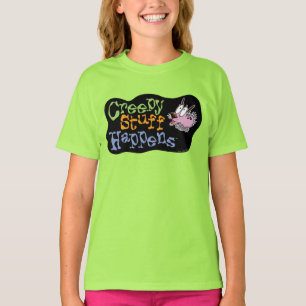 T-shirt Courage du chien lâché   Déplaisants