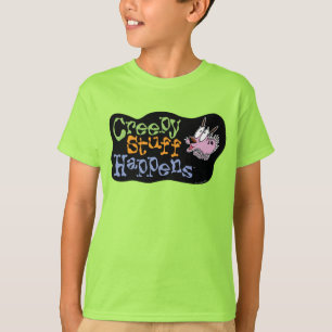 T-shirt Courage du chien lâché   Déplaisants
