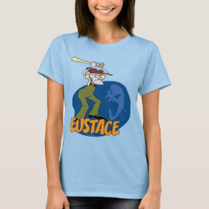 T-shirt Courage du chien lâché   Eustace Graphic