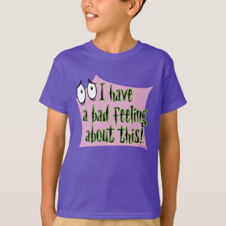 T-shirt Courage du chien lâché | Je me sens mal...