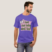 T-shirt Courage du chien lâché | Je me sens mal... (Devant entier)