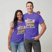 T-shirt Courage du chien lâché | Je me sens mal... (Unisexe)
