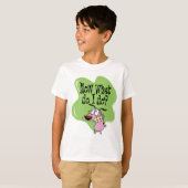 T-shirt Courage du chien lâché | Maintenant Que dois-je fa (Devant entier)