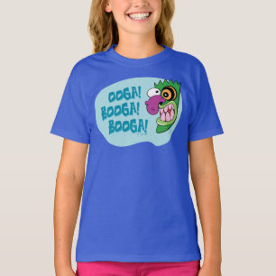 T-shirt Courage du chien lâché Ooga Booga Booga Booga !