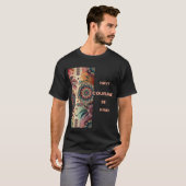 T-shirt Courage et gentillesse avec style (Devant entier)