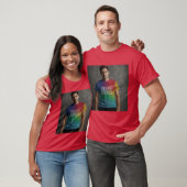 T-shirt Courage Inspire le Progrès - Inspiration Multicolo (Unisexe)