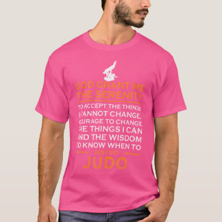 T-shirt Courage Serenity Et Judo Moves