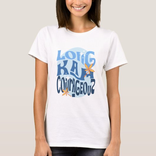 T-shirt Courageux (Devant)