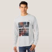 T-shirt Courageux (Devant entier)
