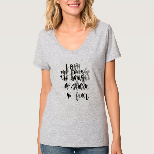 T-shirt courageux (Devant)
