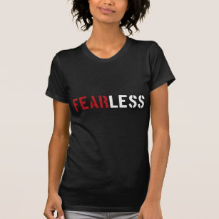T-shirt Courageux - crainte moins